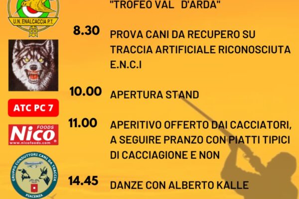 Festa dei cacciatori - vernasca - eventi