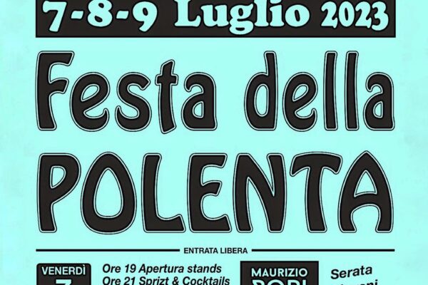 Festa della polenta di Castelletto di Vernasca - locandina