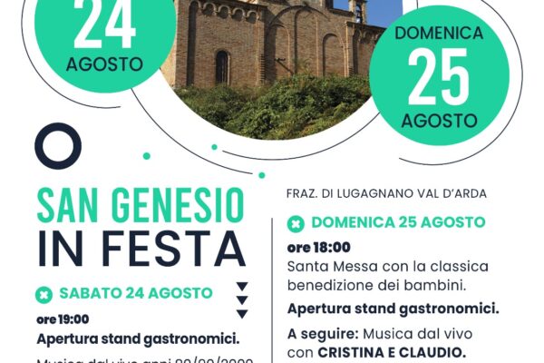 san genesio IN FESTA 2024