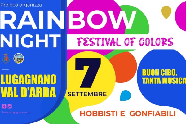 rainbow night 2024 lugagnano val d'arda