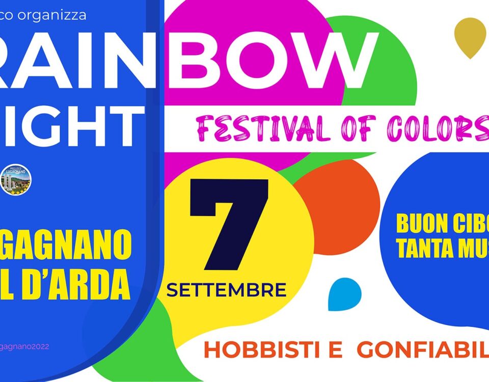 rainbow night 2024 lugagnano val d'arda