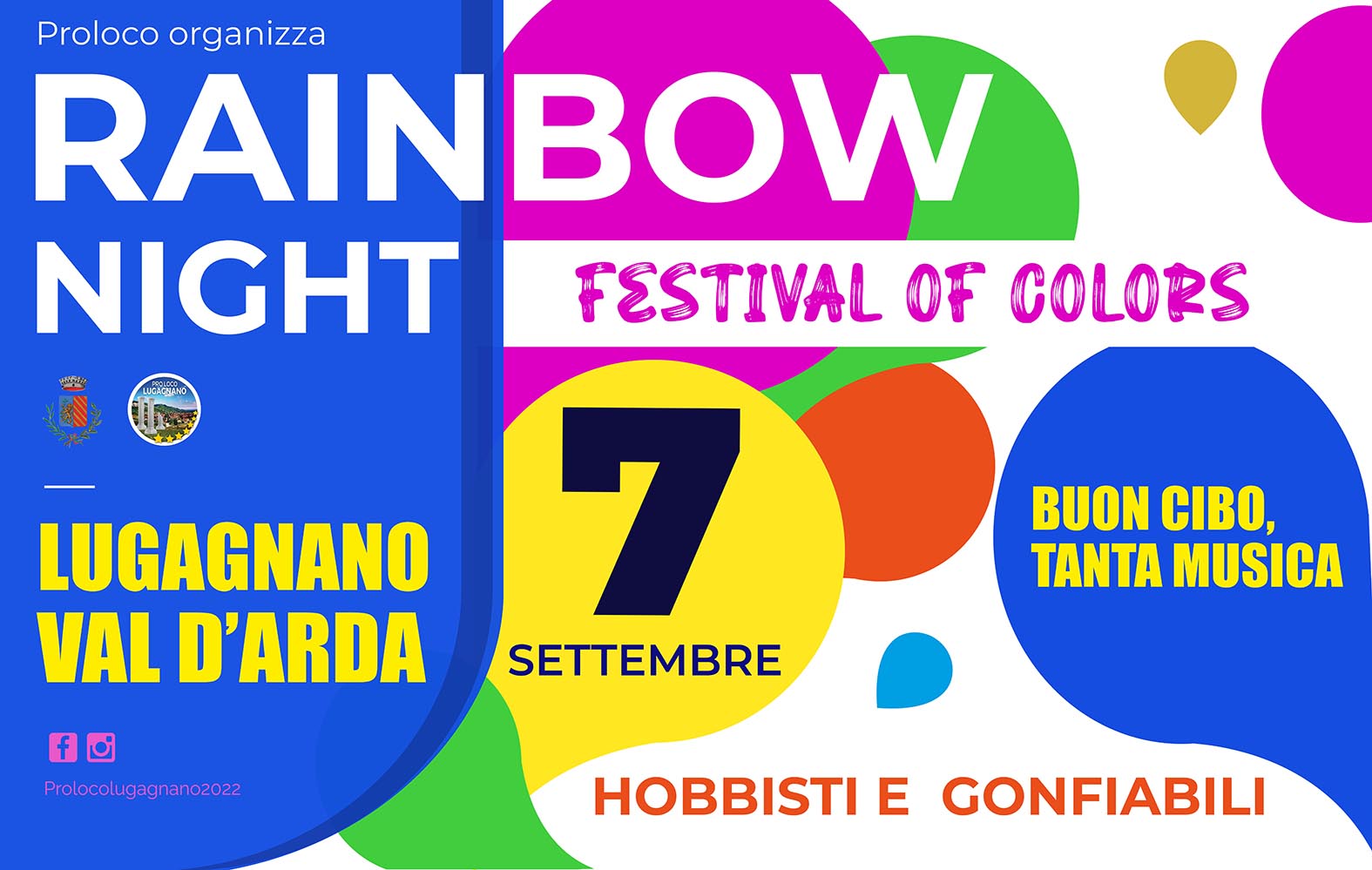 rainbow night 2024 lugagnano val d'arda