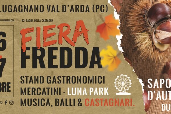 FIERA FREDDA 2024 62° SAGRA DELLE CASTAGNE LUGANGNANO VAL D'ARDA