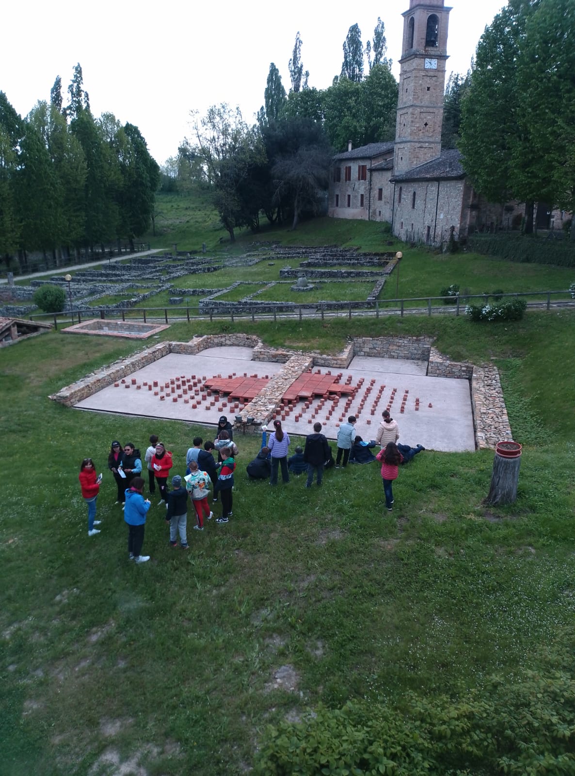 Gita scolastica a veleia Romana