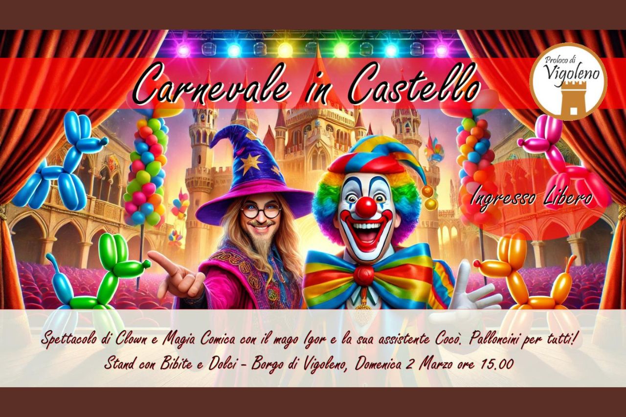 Carnevale in castello - Vigoleno - Vernasca - Alta Val d'Arda